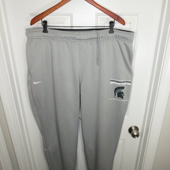 Nike Dri-Fit NCAA Michigan State University Spartans Tracksuit Team Issued 4XL - Picture 10 of 13